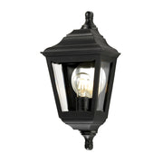 Applique esterna classica nera E27 60W Kerry Elstead IP44