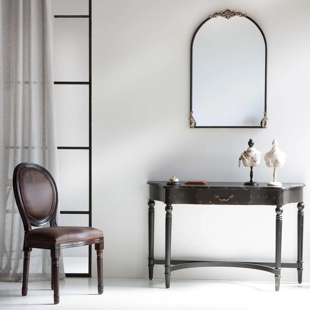 Sedia in legno marrone 48x46x96h