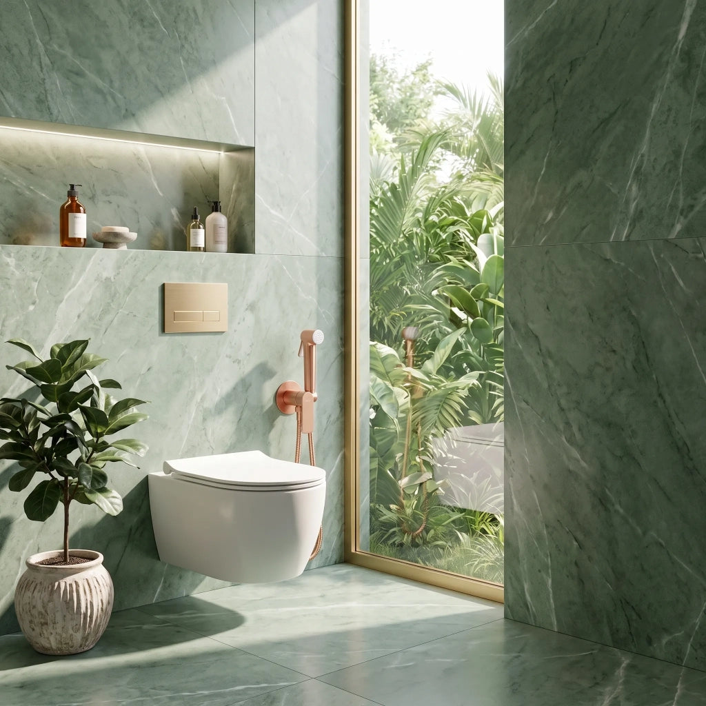 Rubinetto Bidet Rea Storm Brush Copper