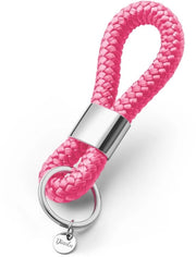 Maniglia da chiave in argento (rosa lucido)