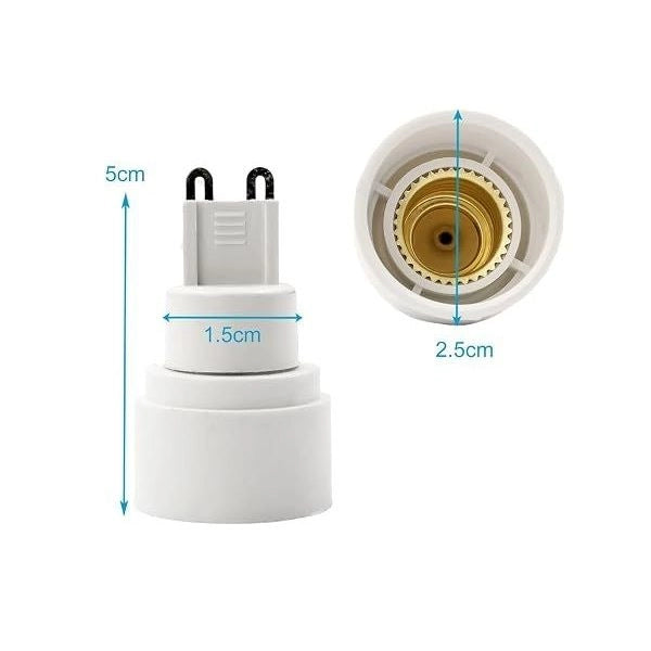 ADATTATORE DA G9 A E14 FAN EUROPE