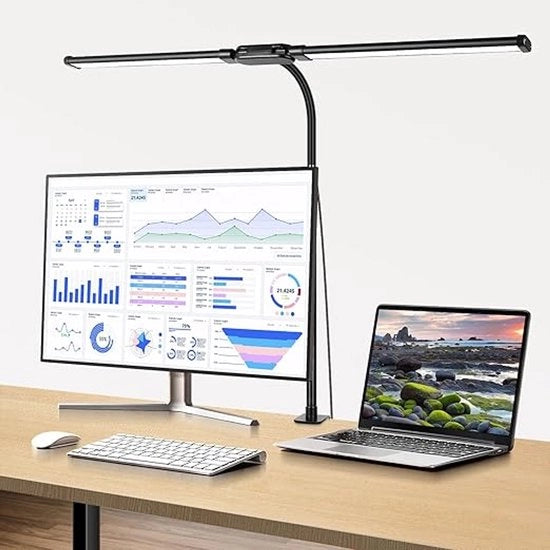 Barra di Illuminazione per Monitor - Lampada per Laptop - Lampada per PC - Barra di Illuminazione per Monitor - Illuminazione per Scrivania - Illuminazione per Lavoro da Casa