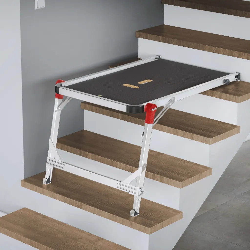Hailo Piattaforma per Scale TP1 Alluminio 424855