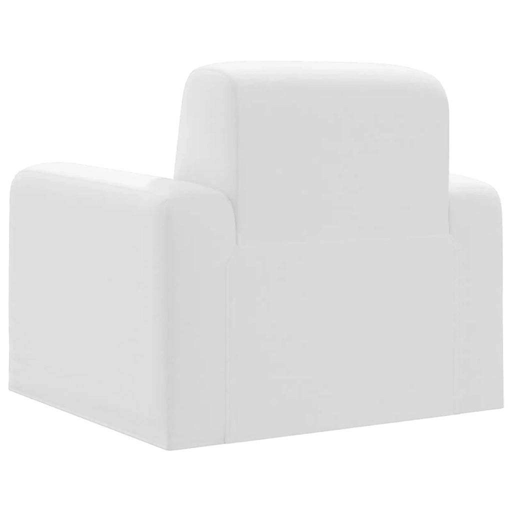 Divano Sedia-Poltrona Bianco Tessuto 638059