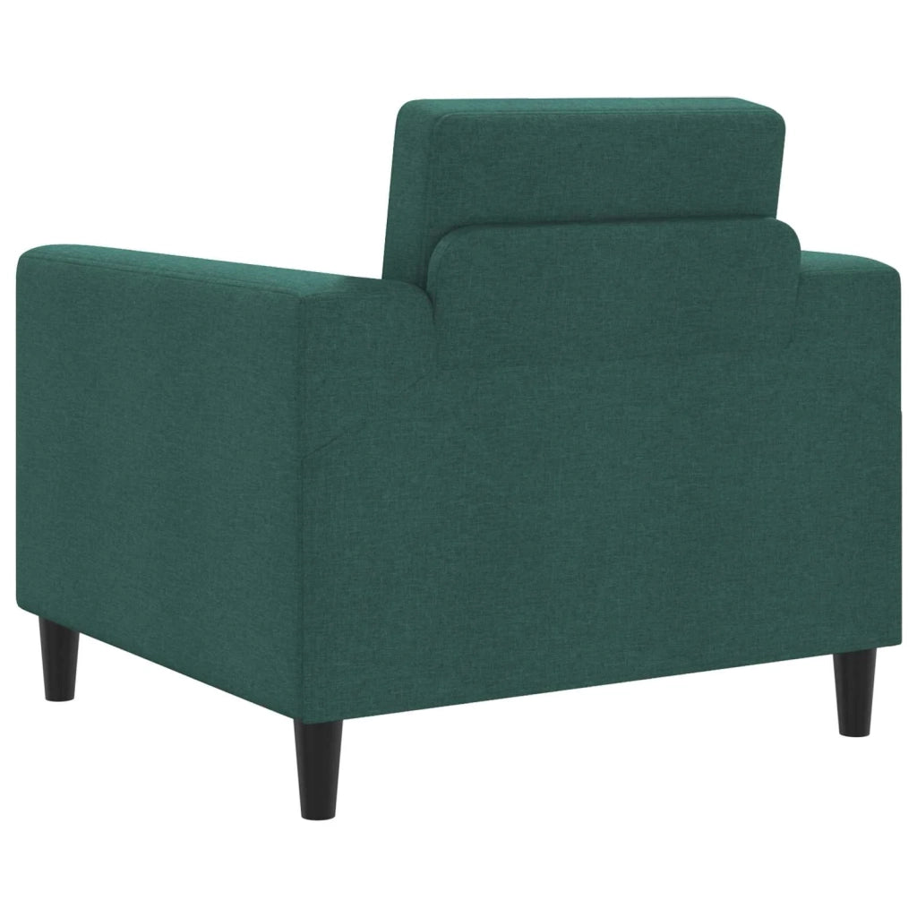 Poltrona Verde Scuro Tessuto 42042459