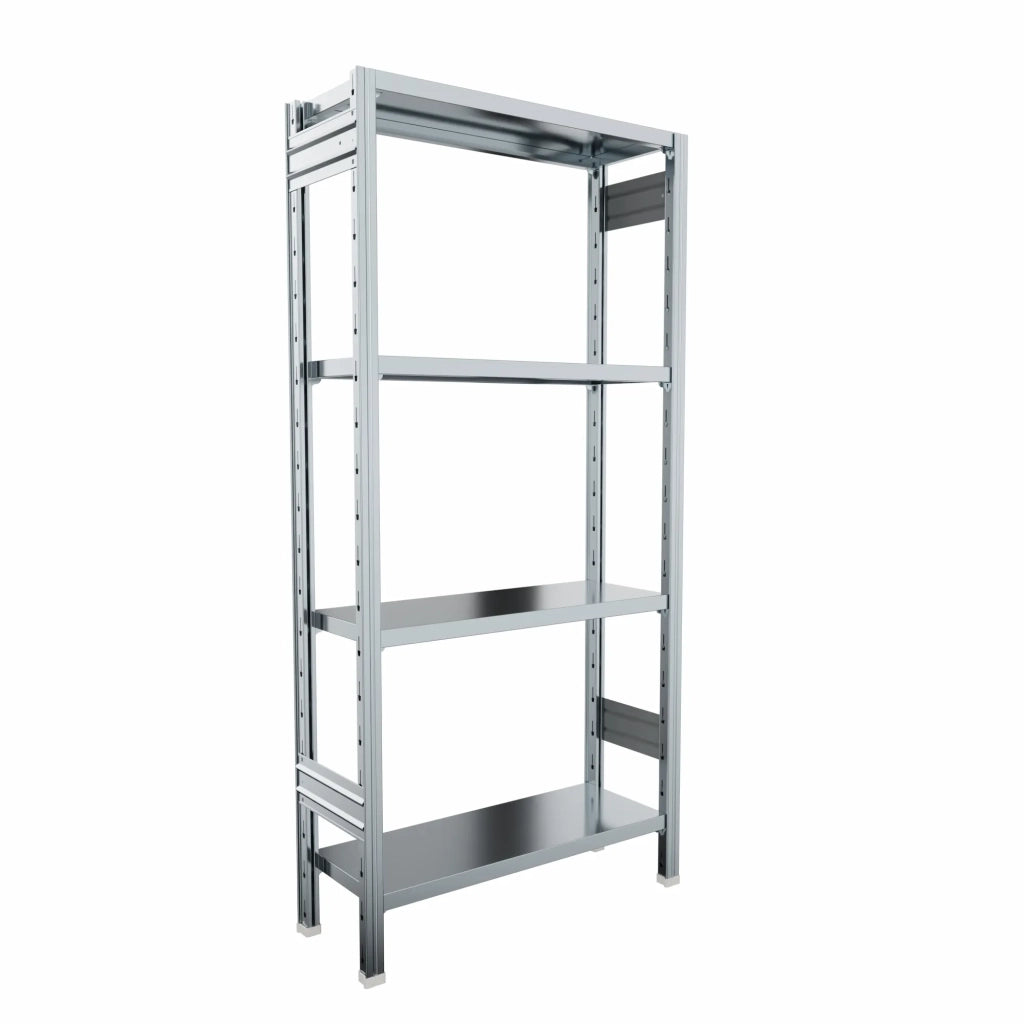 SCAFFALATURA in metallo da magazzino Zincata cm. 91x30x180h