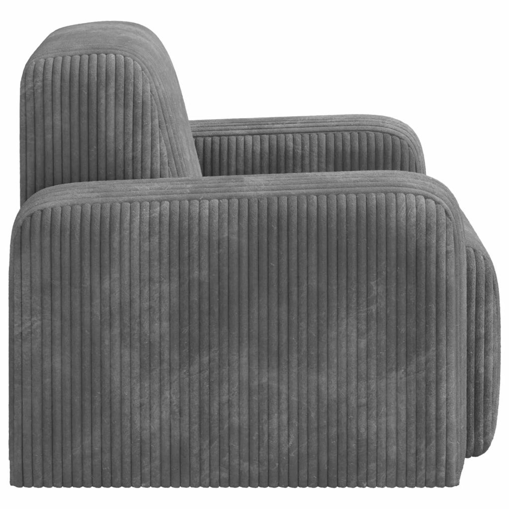 Poltrona Grigio Chiaro corduroy 42042440