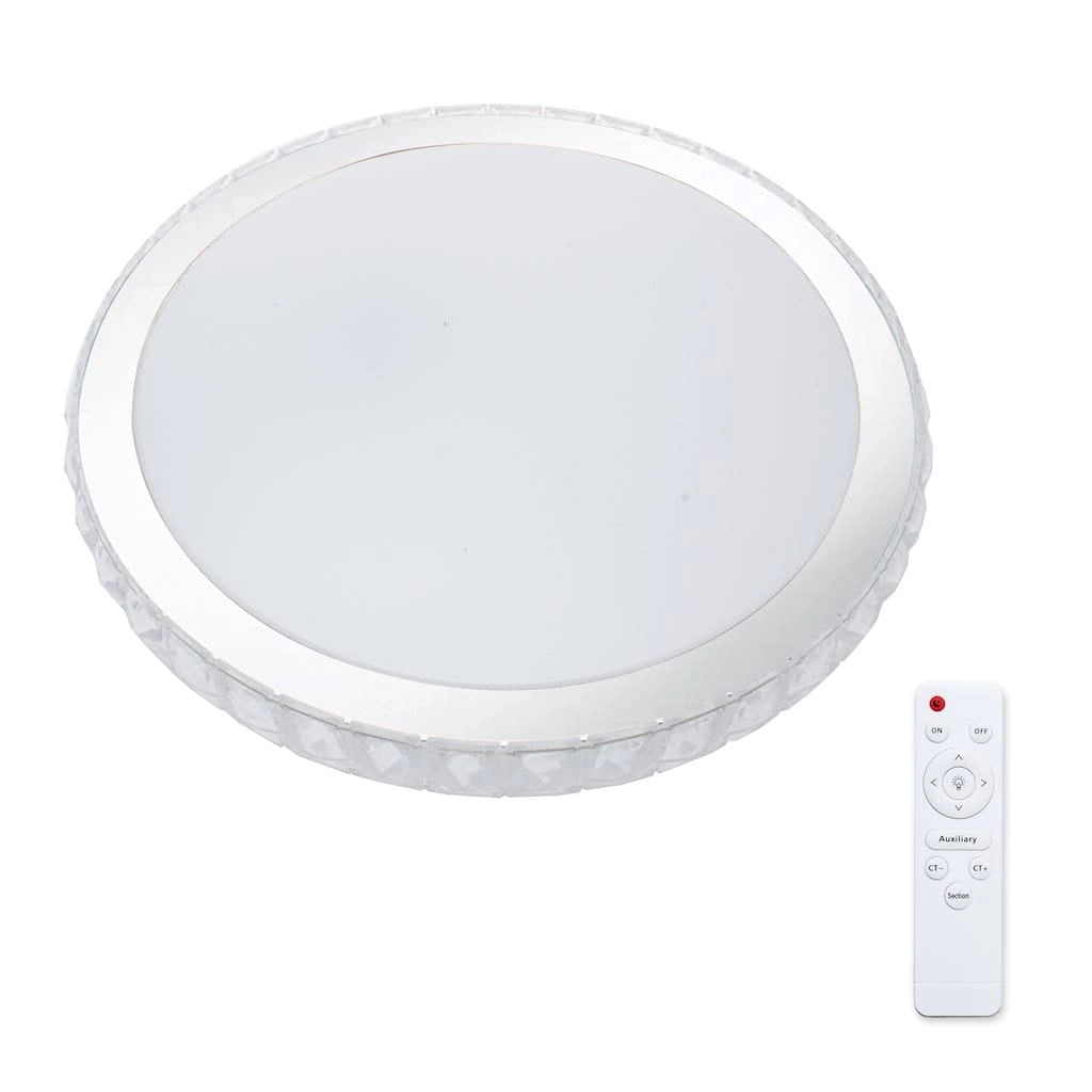 Plafoniera LED dimmerabile con telecomando 26W Milagro