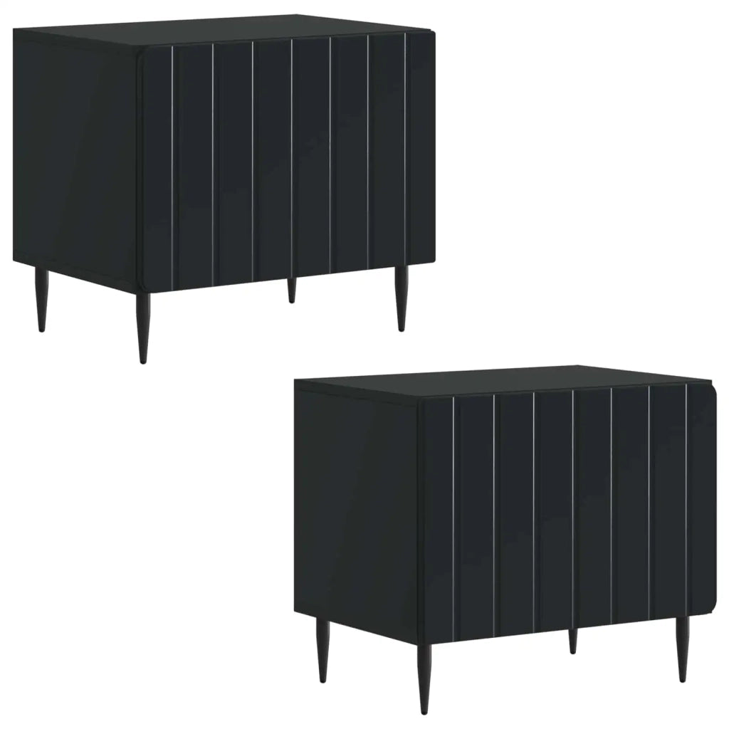 Mobile TV Nero Legno ingegnerizzato 896456