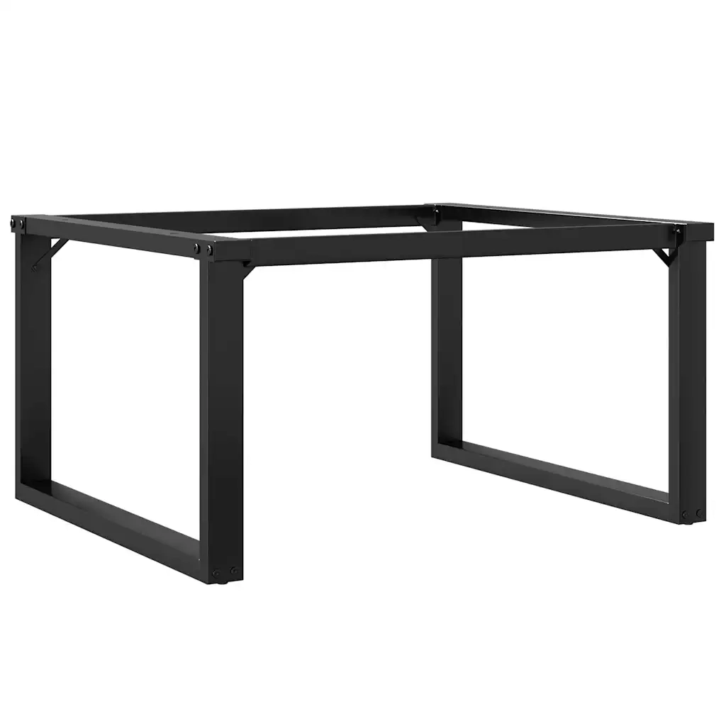 Telaio Gambe a O per Tavolino da Salotto 70x60x43 cm in Acciaio 357873