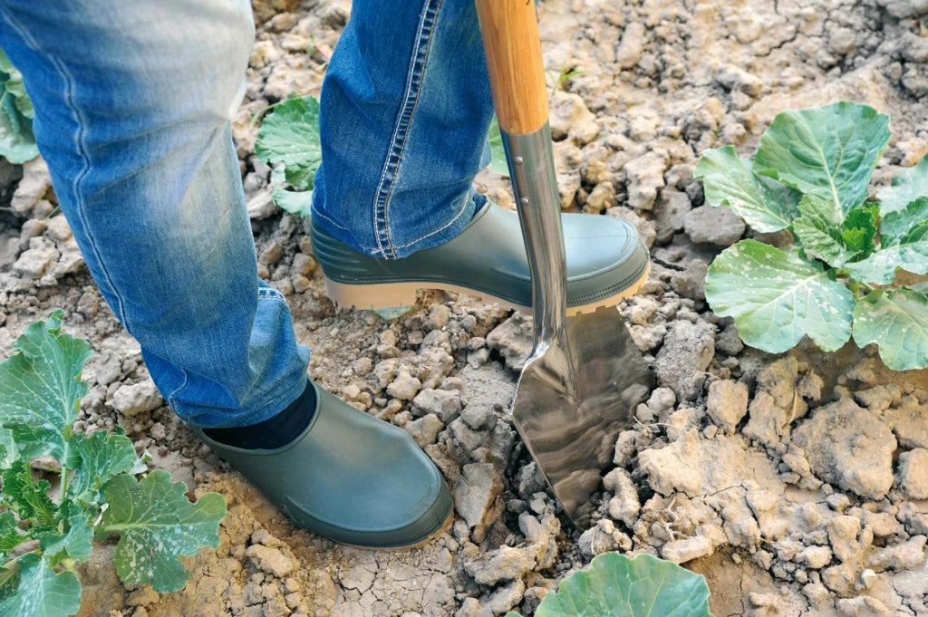Scarpe da Giardinaggio in PVC Misura 44 Rama Verdi