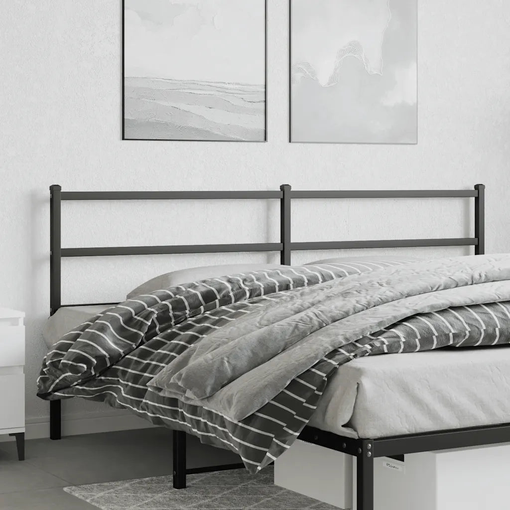 Testiera di Ricambio in Metallo Nero 193 cm 355402