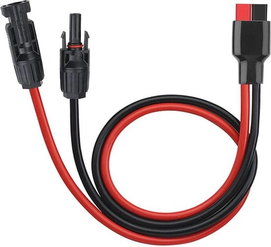 Cavo di allungamento per pannelli solari con stekker Anderson 10 AWG - 45 A per generatori portatili (60 cm)