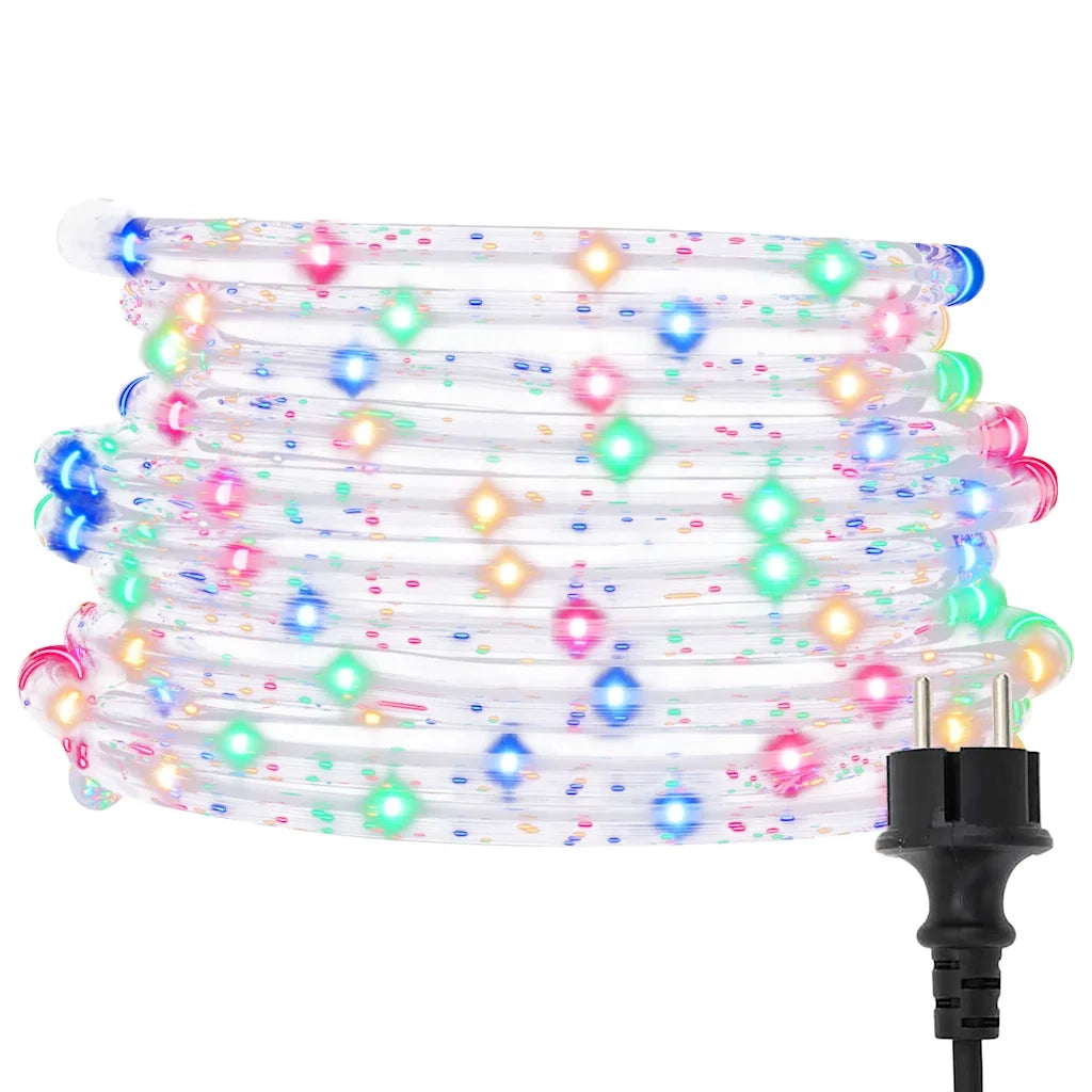 Stringa di Luci con 120 LED Multicolore 5 m in PVC CFW1021711