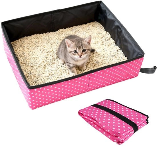 Portatile per gatti da viaggio - Opaco - Facile da pulire - 40 x 30 x 13 cm - Portatile per gatti da viaggio