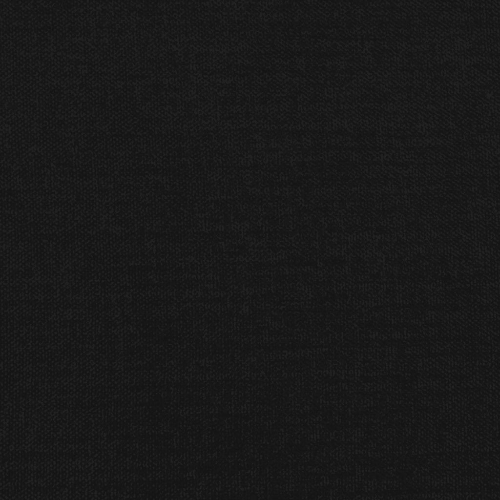 Testiera | Testata Nera 100x5x118/128 cm Tessuto