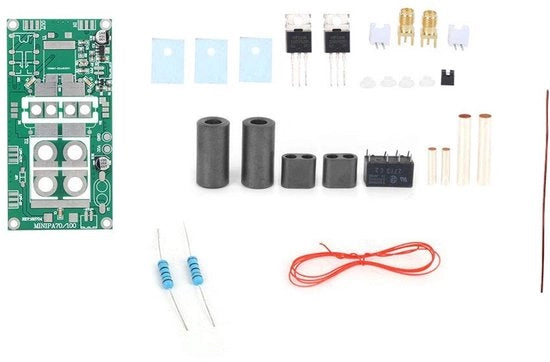 Verstaccio in stampa - Amplificatore lineare - Alta qualità audio - Nero - Amplificatore HF - Moduli di commutazione - Piccoli trasmettitori - Modello nero