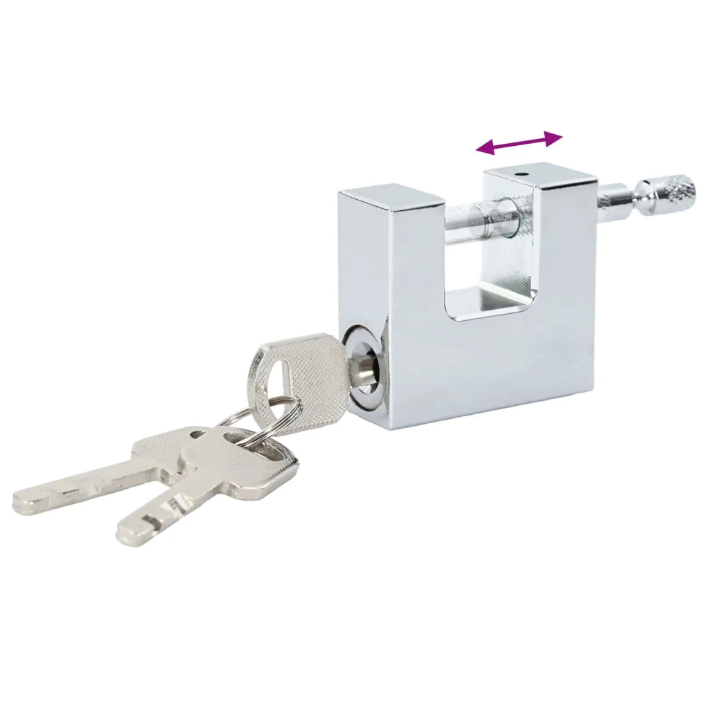 Lucchetto 2 pz Argento Acciaio CFW2244849