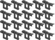 Clip di scarico per pannelli solari - 30mm - ABS resistente - clip di pulizia - adatto per moduli fotovoltaici - clip di scarico per 20 pezzi