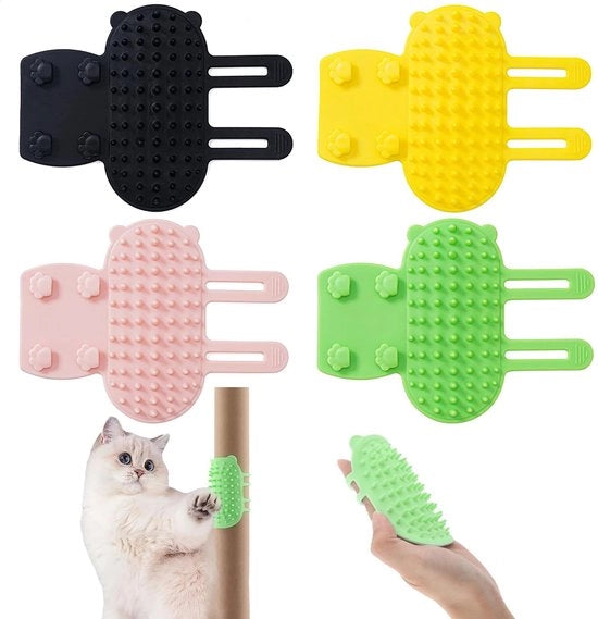 Pompa per gomiti per cani in silicone - Auto-pulente - Adatto per pelo lungo/corto - Miglioramento della circolazione sanguigna - Trattamento confortevole