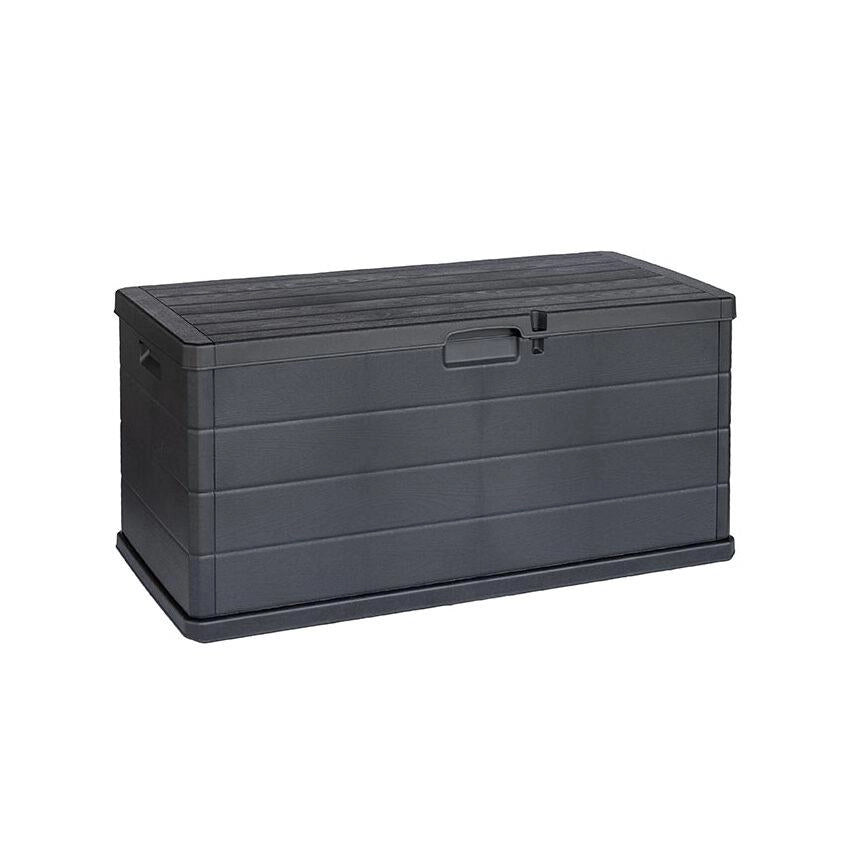MAURY'S BAULE CASSAPANCA ANTRACITE ALPHA 340 LT DA ESTERNO IN RESINA 118X59XH57 CM