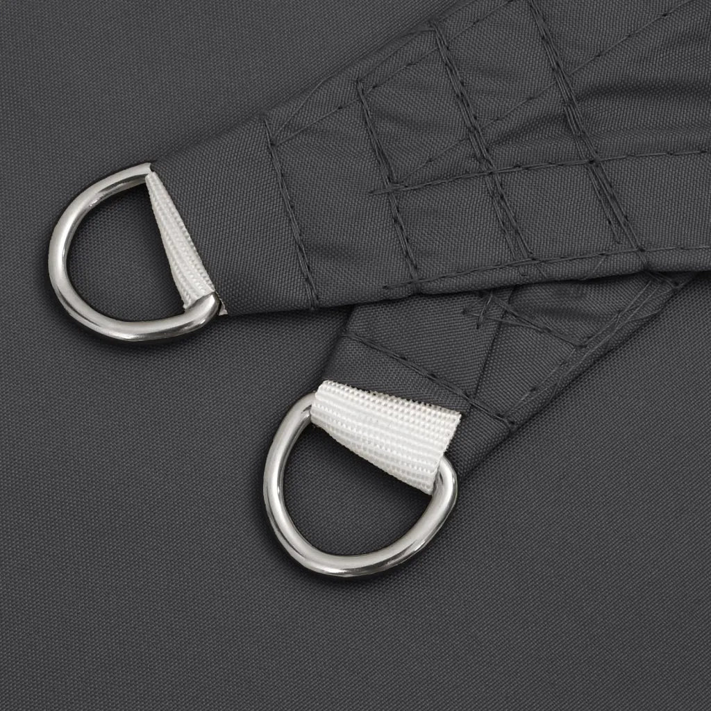 Parasole a vela | Telo Ombra | Vela da ombra Oxford Triangolare 5x5x5 m Antracite