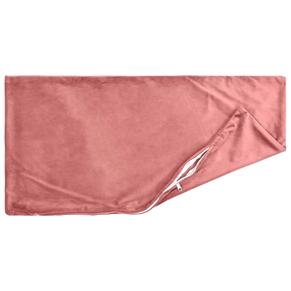 Cuscino con cuscino HEERLEN 2 pz Rosa Velluto 924971