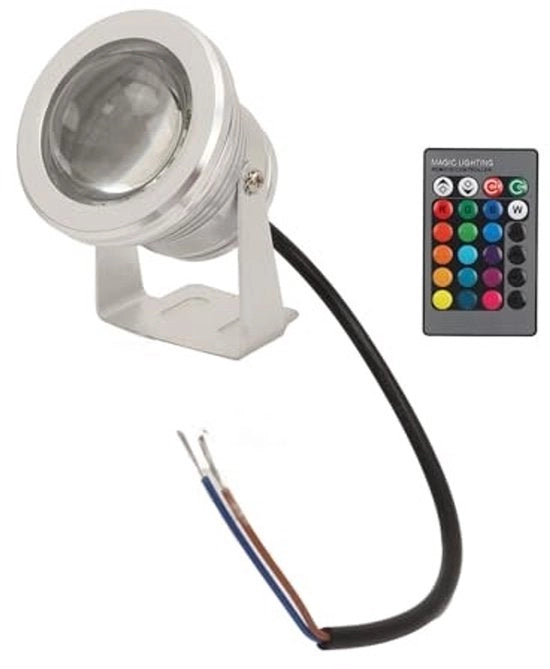 Illuminazione Acquatica a Distanza con Comando Remoto - Cambia Colore - Esterno - Decorazione Esterna - Super Luminaria Acquatica