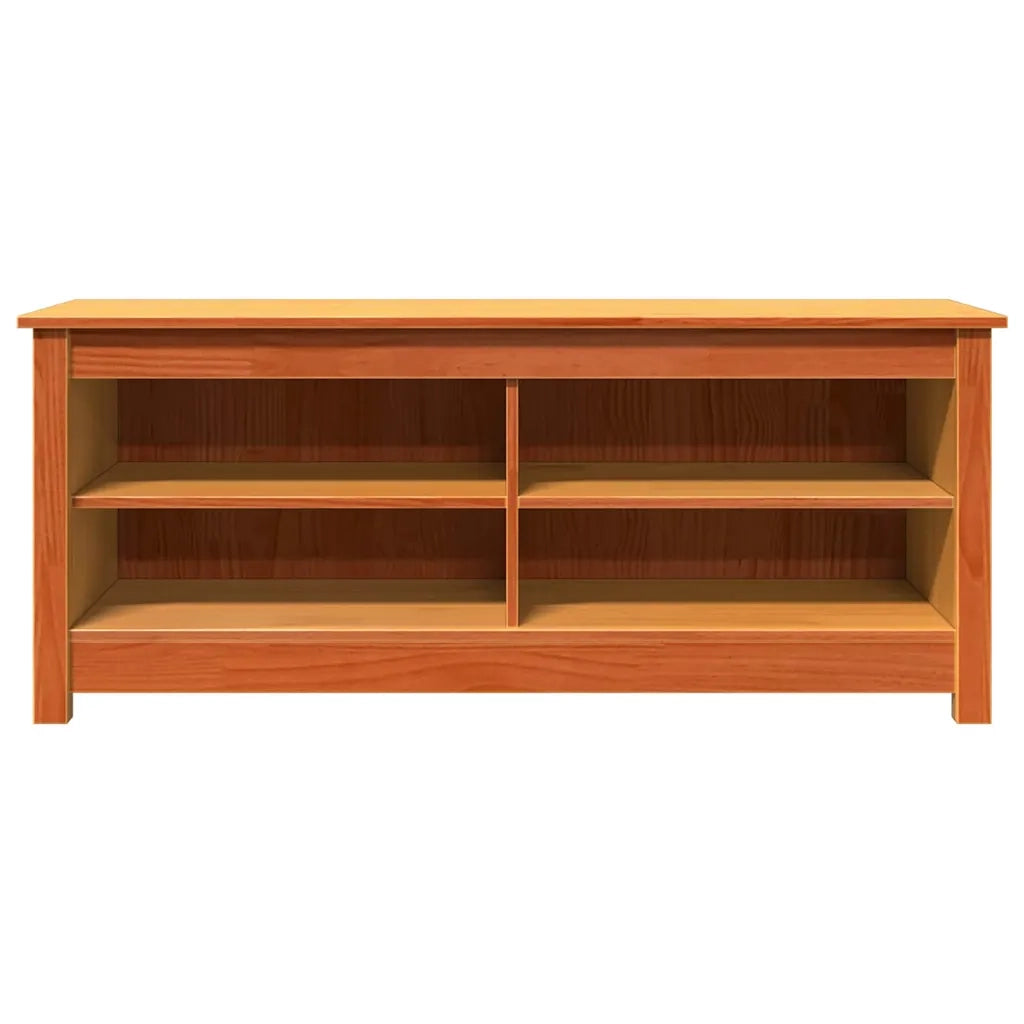 Panchina con contenitore Marrone cerato 110 x 38 x 45,5 cm 869910