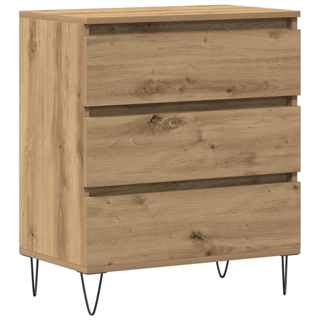 Credenza | Madia | Buffet da pranzo | Armadio da pranzo Rovere artigianale 60 x 35 x 70 cm Legno multistrato
