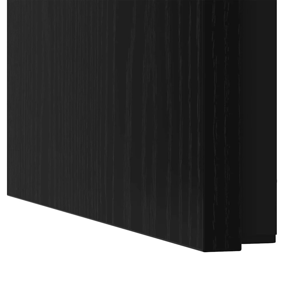 Tavolino da salotto 3 pcs Rovere Nero Legno multistrato 883536
