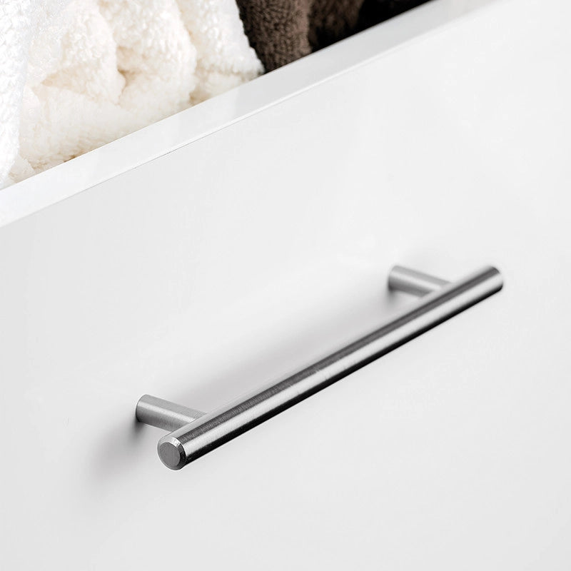Appendiabiti per armadio Hang, larghezza regolabile 830-1150 mm, Acciaio e Tecnoplastica Verniciato pietra grigio