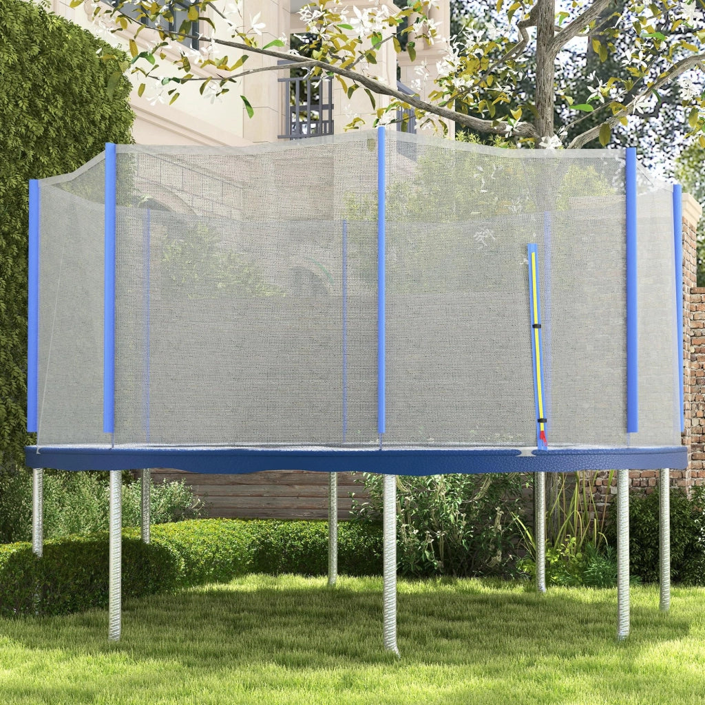 Rete di Sicurezza per Trampolino ¨C zephmum ¨C 366 cm Diametro, 8 Montanti