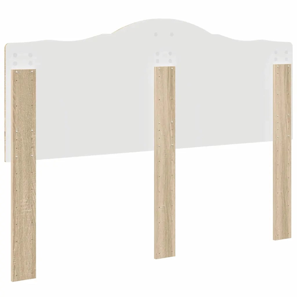 Testiera-Testata-Testiera Decorativa Rovere Sonoma 150 cm Legno multistrato 764640