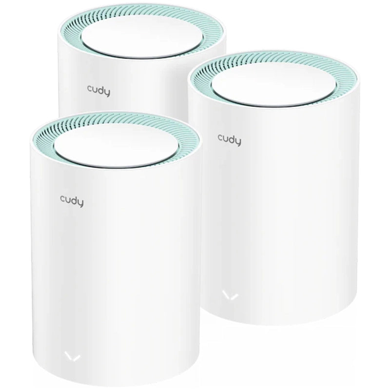 CUDY M1300(3-PACK) - MESH SYSTEM AC1200 WI-FI AC1200 WI-FI GIGABIT - 3 NODI