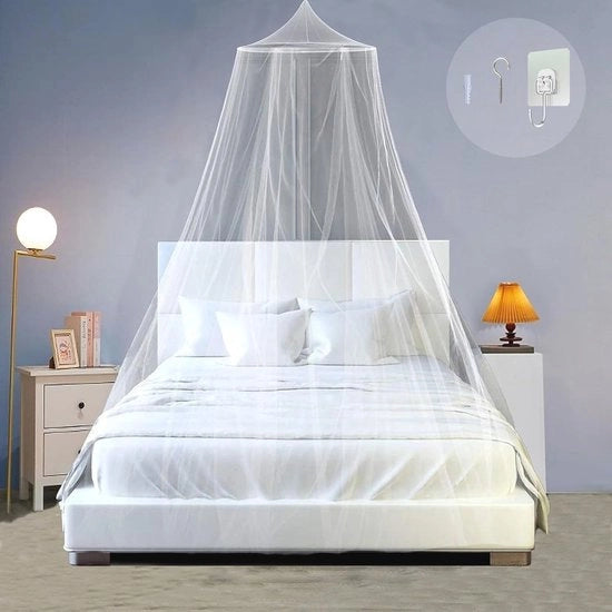 Reticolo per letto - Protezione contro le zanzare all'interno e all'esterno, ideale per viaggi e uso domestico