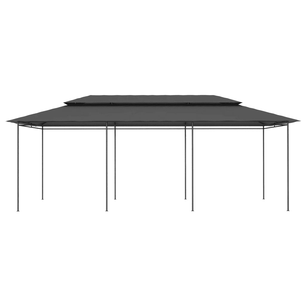 Gazebo 600x298x270 cm Antracite 47965