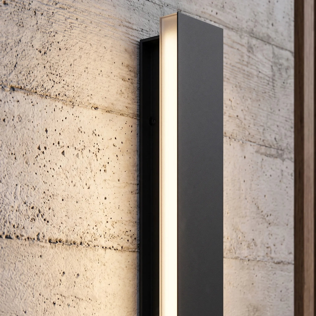 Lampada Da Parete Led Per Facciata Jnh035-g 60 Nera
