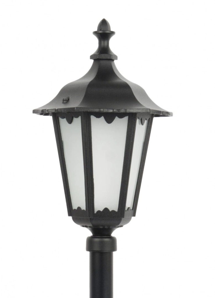 Lampione giardino esterno Retro SU-MA nero 76cm E27 IP43