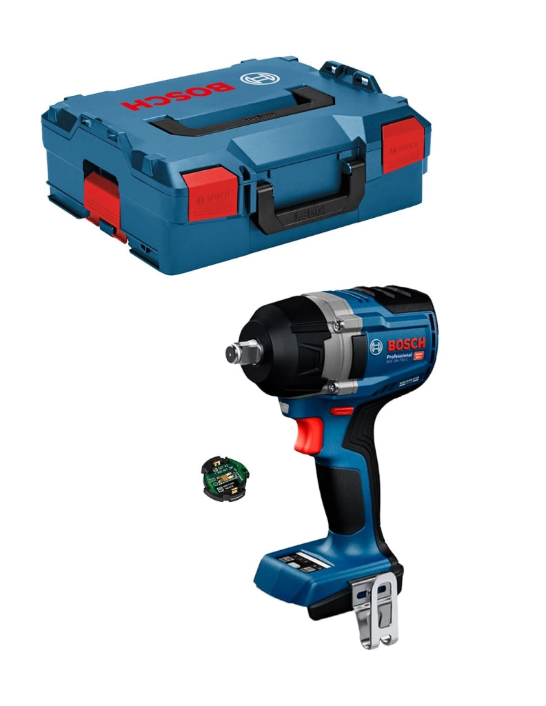 Avvitatore a massa battente BOSCH GDS 18V-1000 C (Solo corpo + L-Boxx 136 + modulo Bluetooth GCY42)