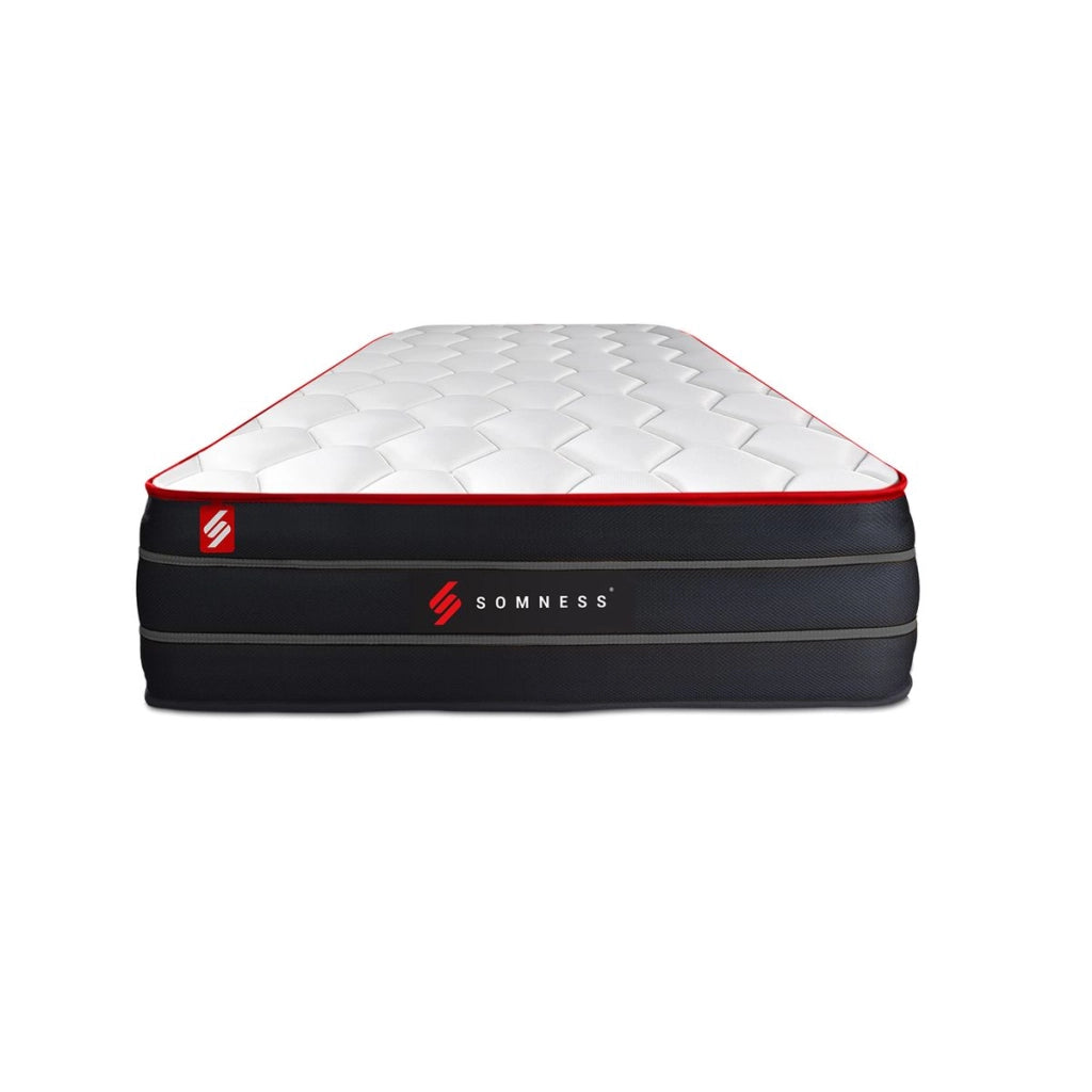 Materasso 90x200 cm Molle insacchettate e Memory foam - Boost