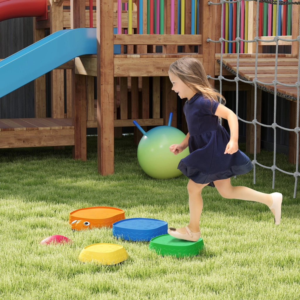 Set di Pietre per Equilibrio Bambini 5 Pezzi ¨C zephmum ¨C Multicolore