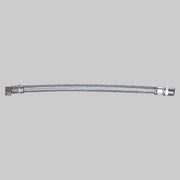 FLESSIBILE IN ACCIAIO INOX 3/8 M X 3/8 F  cm 50     MADE IN ITALY