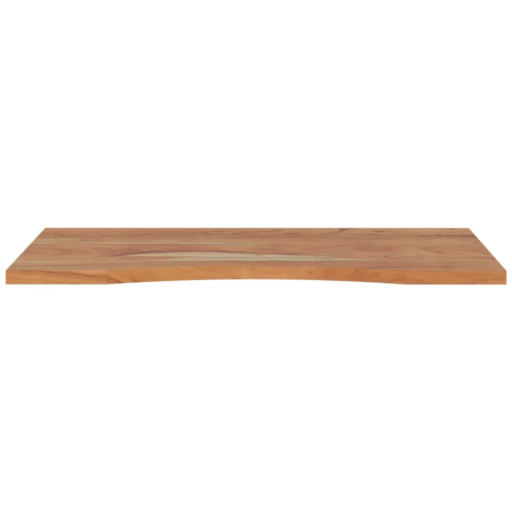Piano Scrivania 80x50x2,5 cm Rettangolare Legno Massello Acacia 370162