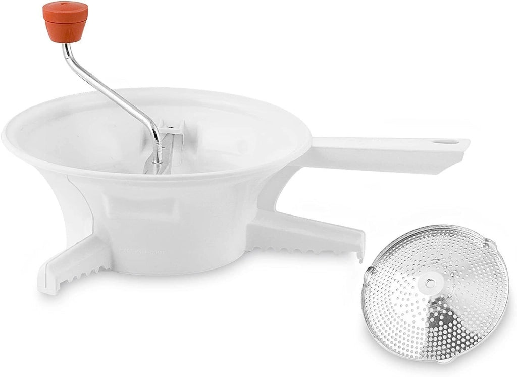 Moulinex K10120 affetta / sbuccia alimenti Rosso, Acciaio inossidabile, Bianco