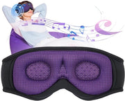 Slaapmasker 3D con Cuffia Bluetooth per Sonno, Meditazione e Viaggi