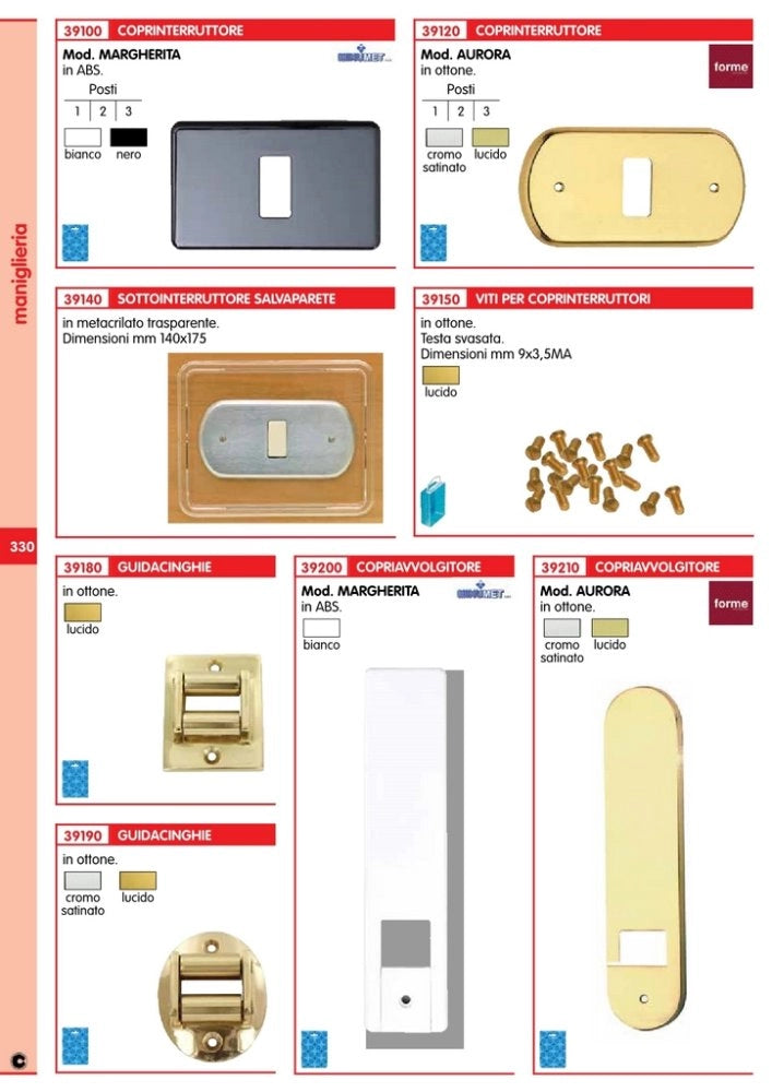 1blister bl guidacinghia ovale ottone cromo satinato cod:ferx.80121