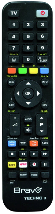 Bravo TELECOMANDO PROGRAMMABILE PER TV-DVD/VRC/DTT-SAT/SKY TECHNO 3