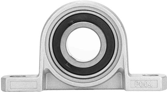 Sistema di supporto per cuscini 20mm - Foro di allentamento - Distanza di fissaggio 70mm - Lame a scorrimento - Rullo a sfera - Vite a stella con anello di bloccaggio - Rullo
