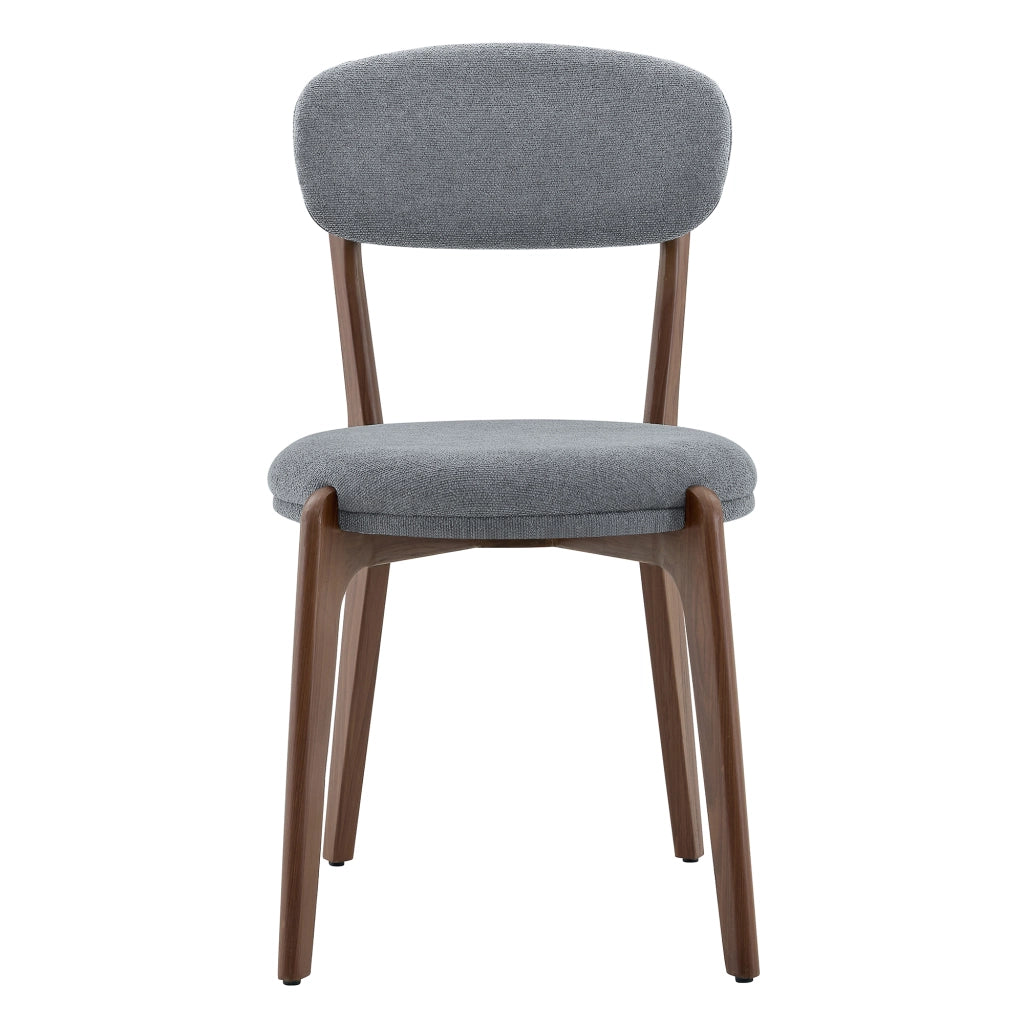 Set 2 Sedie da Pranzo Imbottite in Tessuto ¨C Xylo ¨C Stile Moderno, Beige
